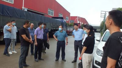 “千人进千企”感谢政府领导对湖北ky体育网页入口登录科技股份有限公司的关怀